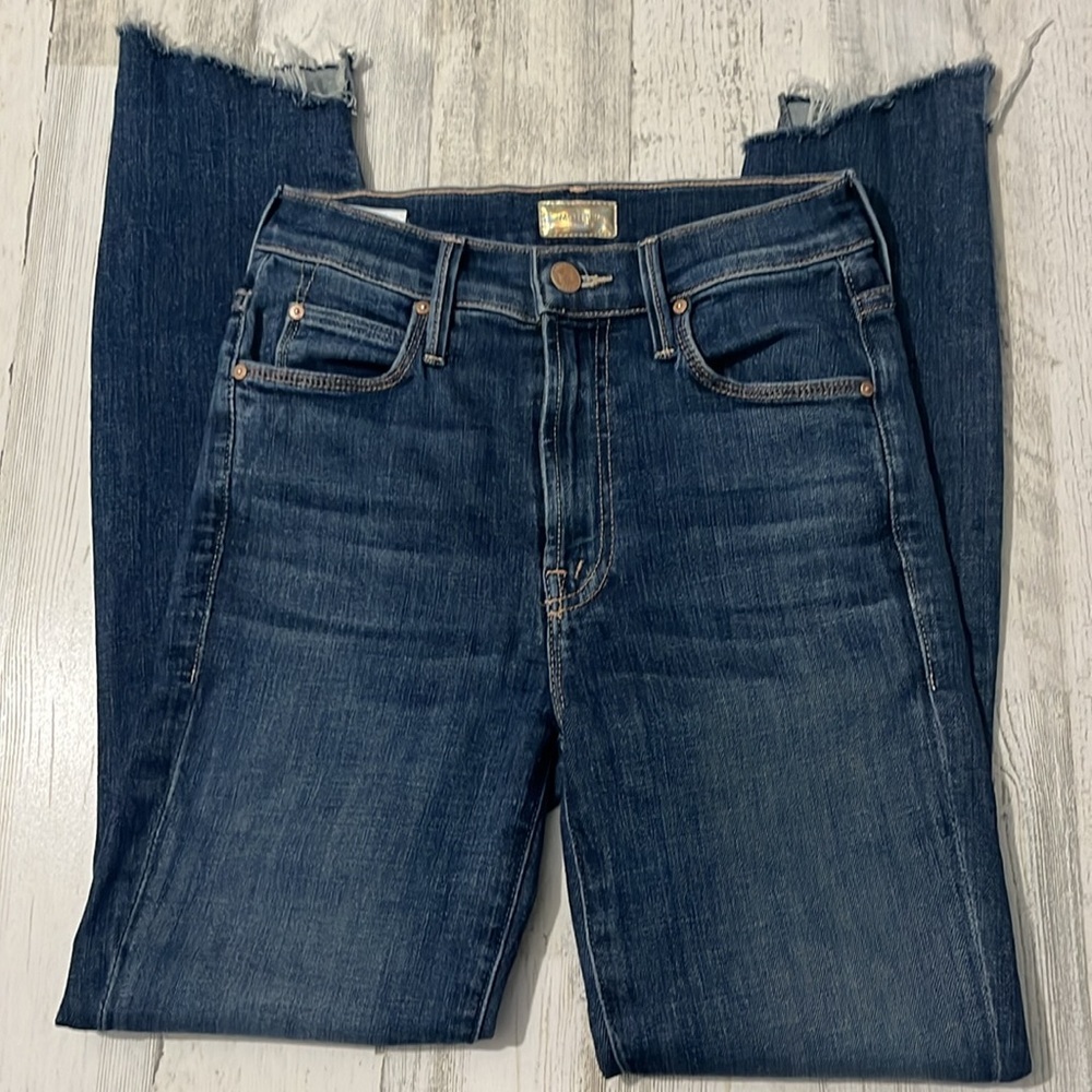 Mother The Stunner Zip Two Step Fray Size 24 - Picture 6 of 12